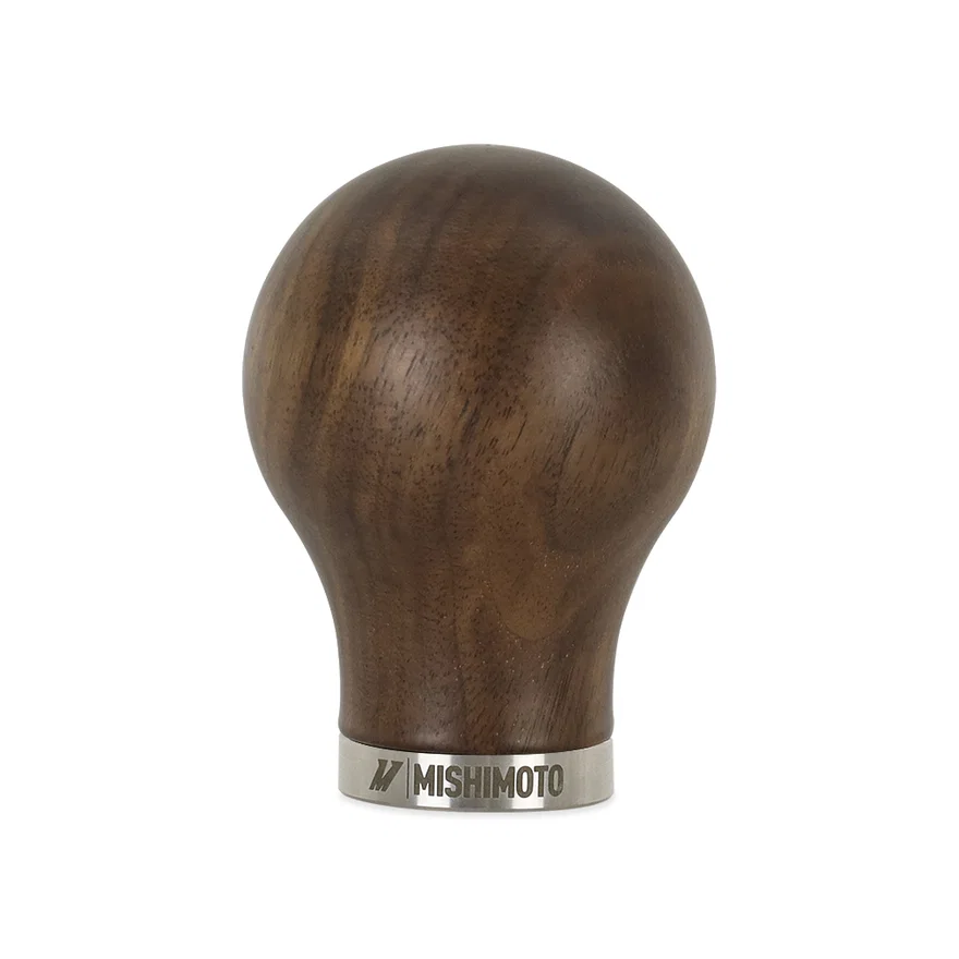 MMSK-WD-RWN Shift Knob, Walnut Wood, w/Steel Core