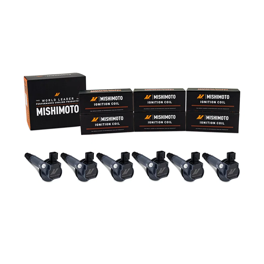 Ignition Coil, Set of 6, fits Ford Mustang 3.7L 2011-2016