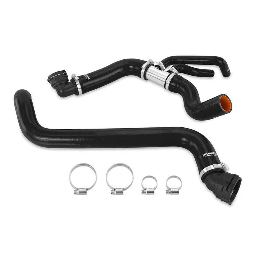 Silicone Radiator Hose Kit, Black, fits Ford F-150 5.0L V8 2018-2024