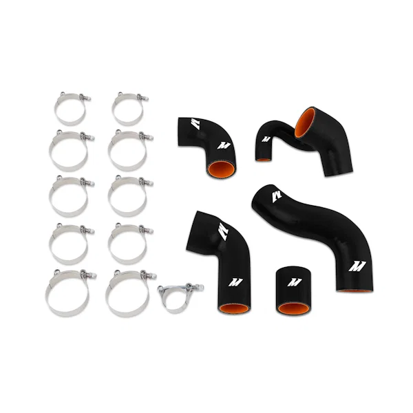 Silicone Turbo Hose Kit, Black, fits Volvo 850/S70/V70 1997-2004