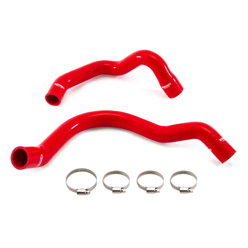Silicone Radiator Hose Kit, Red, fits Jeep Cherokee XJ 4.0L 1991-2001