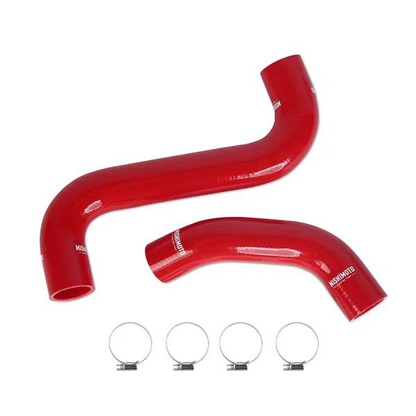 Silicone Radiator Hose Kit, Red, fits Subaru Impreza WRX/STI 2001-2007