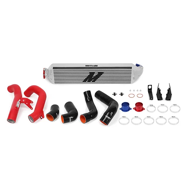 Intercooler Kit, Silver/Red, fits Honda Civic 1.5T/Si 2016-2021