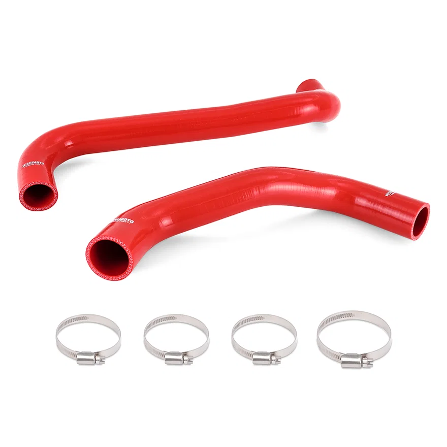 Silicone Radiator Hose Kit, Red, fits Pontiac G8 GT 6.0L 2008-2009