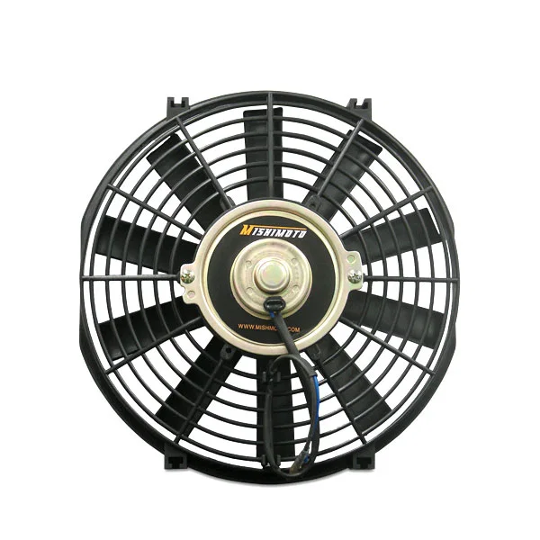 Electric Fan, Slim, Straight Blade, Black, 14 in