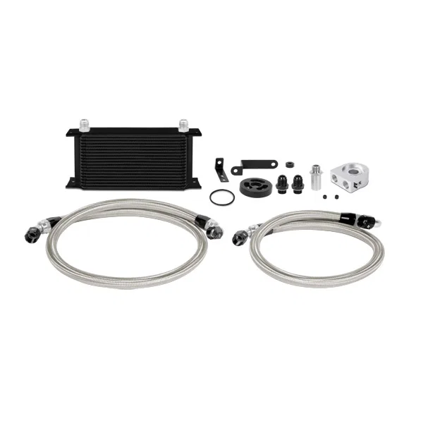 Oil Cooler Kit, Black, fits Subaru WRX 2008-2014