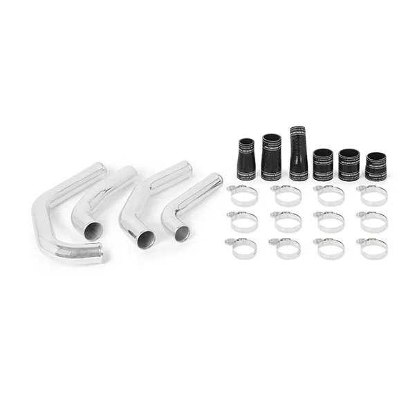 Intercooler Pipe Kit, Polished, Hot-side, fits Ford F-150 2.7L EcoBoost 2015-17