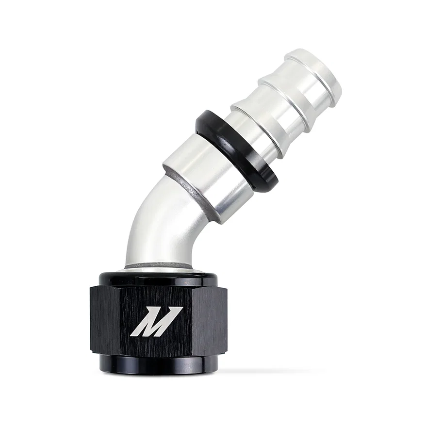 Push-Lock Fitting, -12AN, 45-Degree