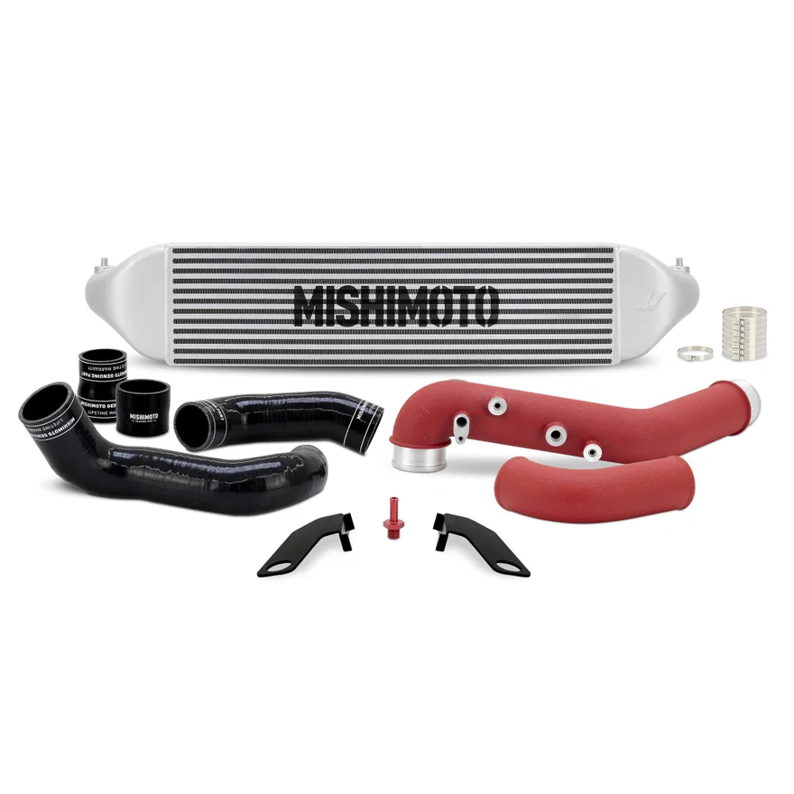 Performance Intercooler Kit, Silver/Red, fits Honda Civic Type R 2023+