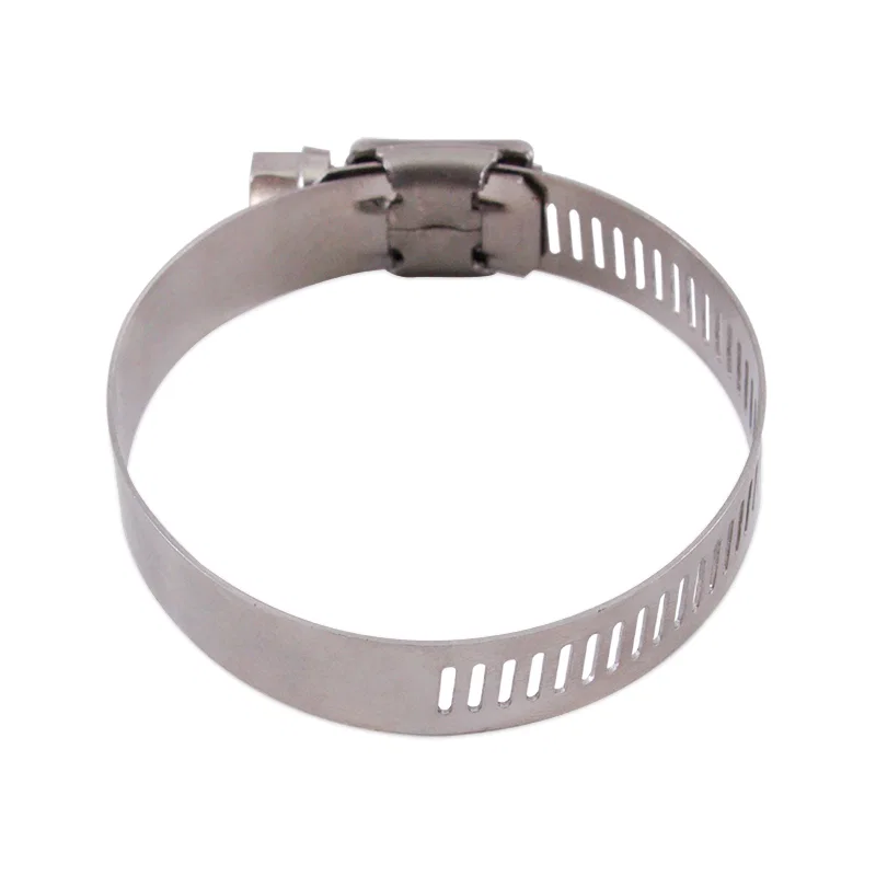 Worm Gear Clamp, High-Torque, Silver, 3.07 in - 3.98in (78mm - 101mm), Pack of 2