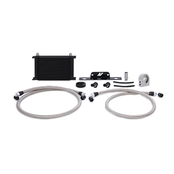 Oil Cooler Kit, Black, fits Chevrolet Camaro SS 2010-2015