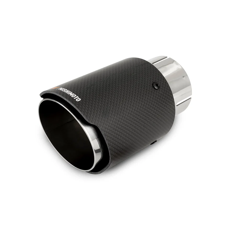 Exhaust Tip, Carbon Fiber, 3in