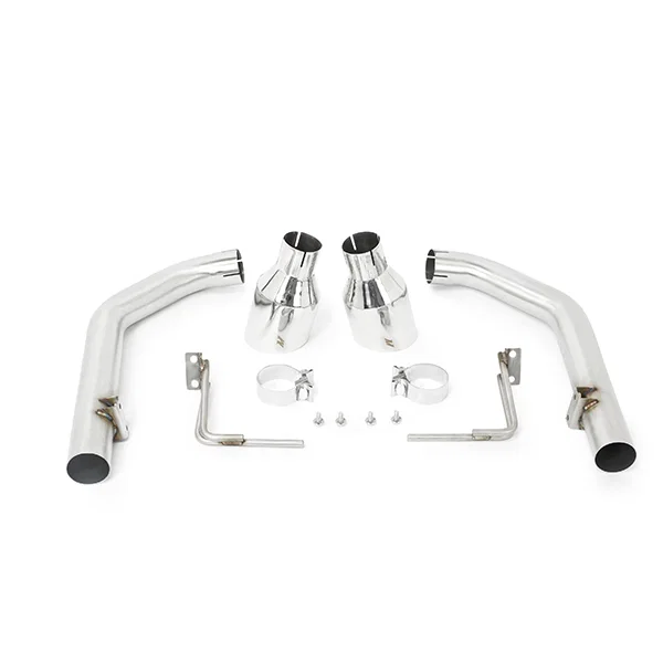 Race Axle-Back Exhaust, fits Ford Mustang GT 2015-2017