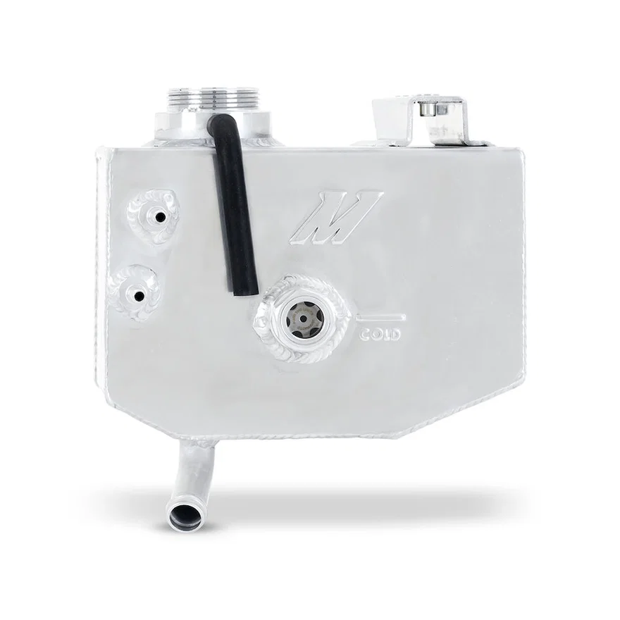 Aluminum Coolant Expansion Tank, Polished, fits Ford Bronco 2.3L/2.7L 2021+