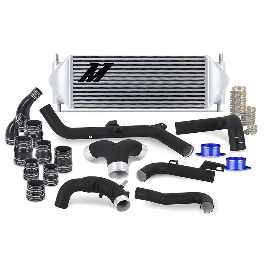 Intercooler Kit, Silver/Black, fits Ford Bronco 2.7L 2021+