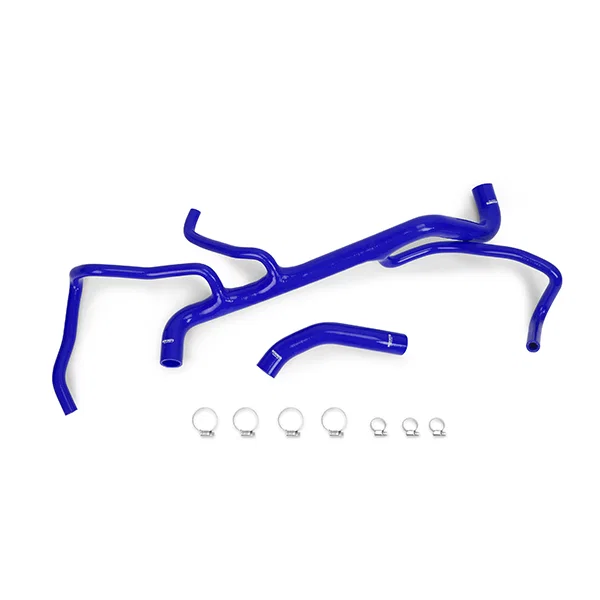 Silicone Radiator Hose Kit, Blue, fits Chevrolet Camaro SS 2016-2024