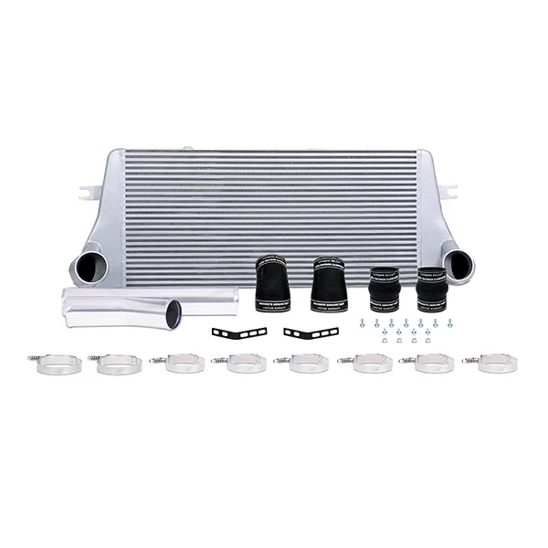 Intercooler Kit, Silver/Polished, fits Dodge Ram 5.9L Cummins 1994-2002
