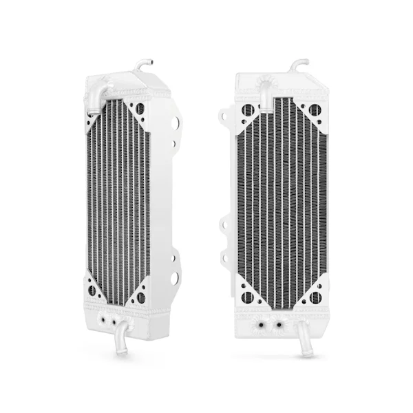 Aluminum Dirt Bike Radiator, Left Braced, fits Kawasaki KX250F 2010-2014