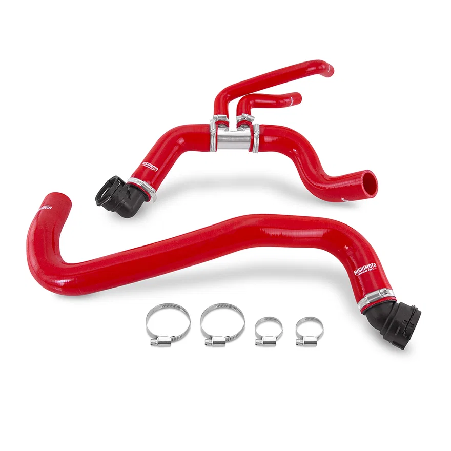 Silicone Radiator Hose Kit, Red, fits Ford F-150 5.0L V8 2011-2014
