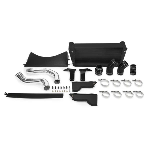 Intercooler Kit, Black/Polished, fits Dodge 6.7L Cummins 2013-2018 for Ram