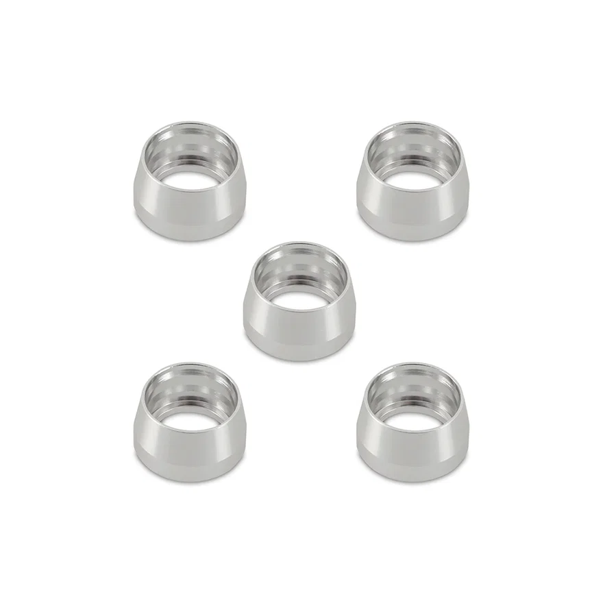 PTFE Braided Line Replacement Ferrule, 5 Pack
