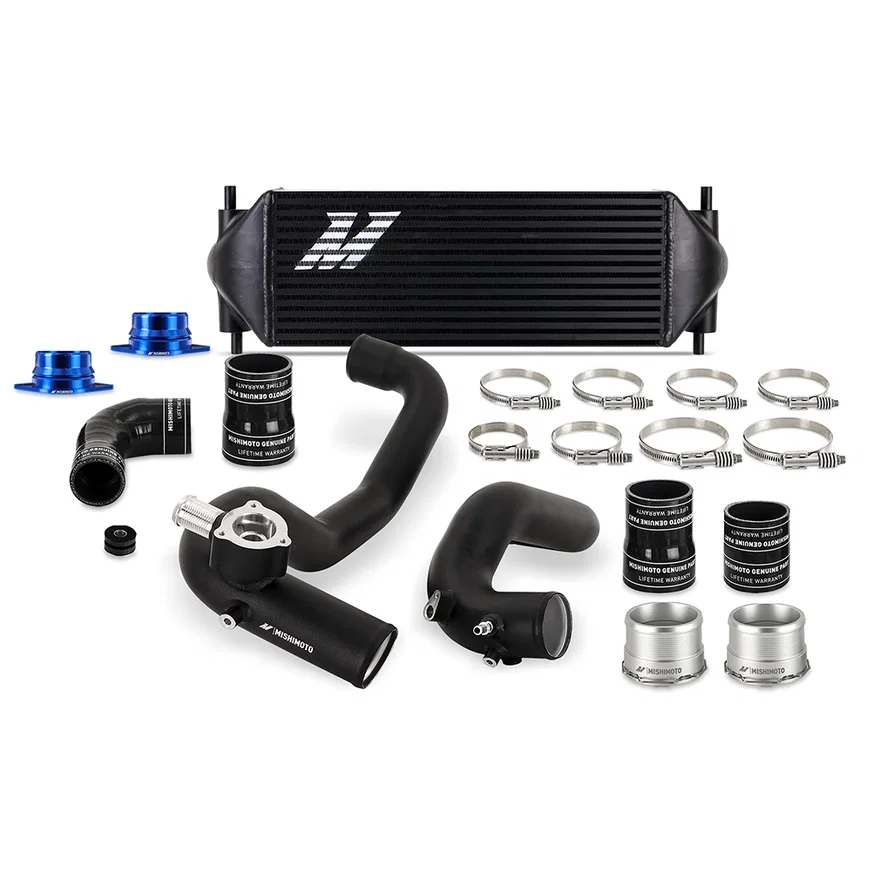 Intercooler Kit, Black/Black, fits Ford Bronco 2.3L 2021+