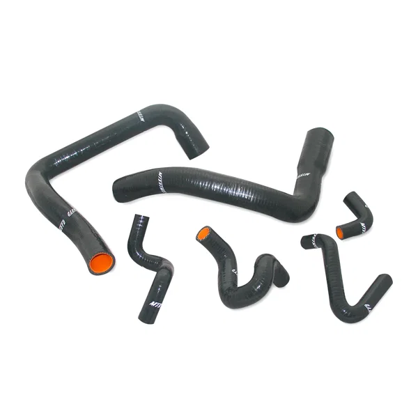 Silicone Radiator Hose Kit, Black, fits Ford Mustang GT/Cobra 1986-1993