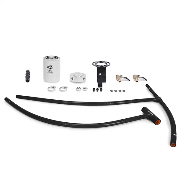 Coolant Filter Kit, Black, fits Ford 6.0L Powerstroke 2003-2007