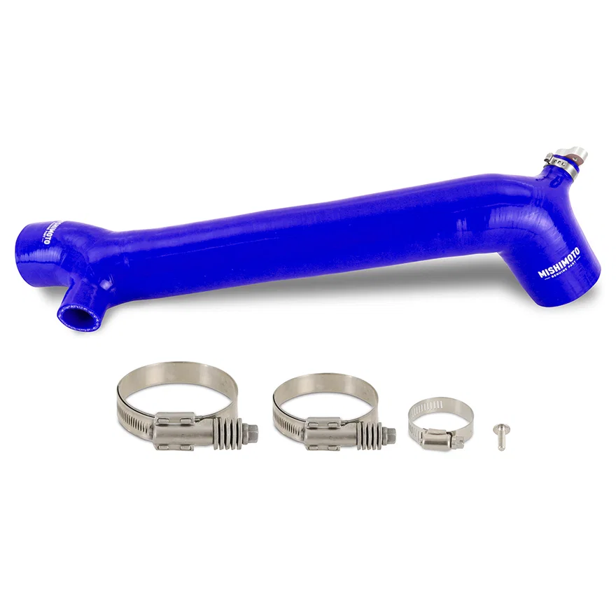 Silicone Charge Tube, Blue, fits Polaris RZR XP Turbo 2016-2024