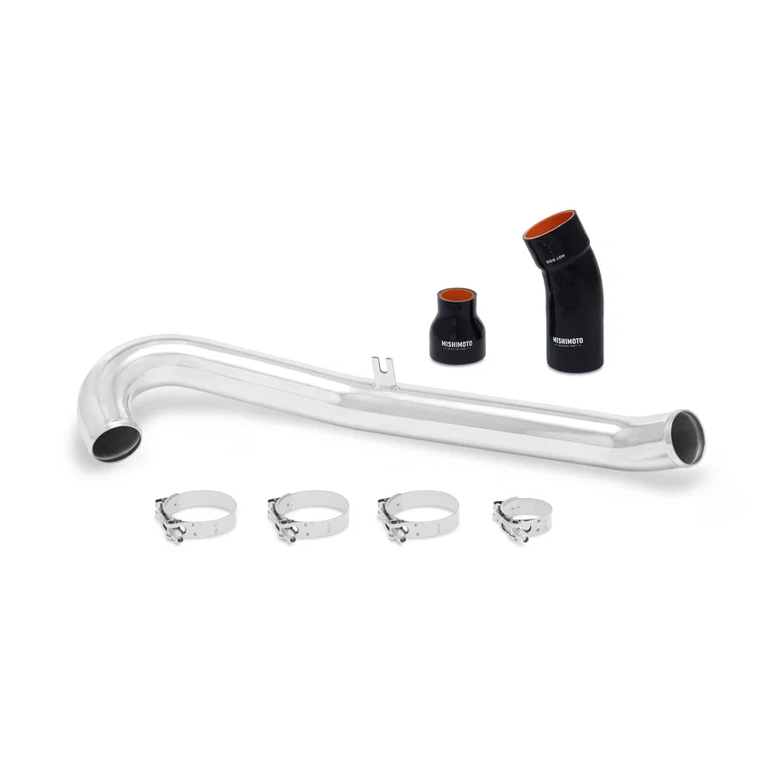 Intercooler Pipe Kit, Polished, Hot-side, fits Ford Fiesta ST 2014-2019