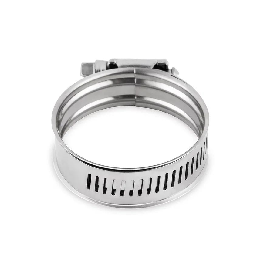High Torque Protective Worm Gear Clamp, 1.89in - 2.56in, 10-Pack
