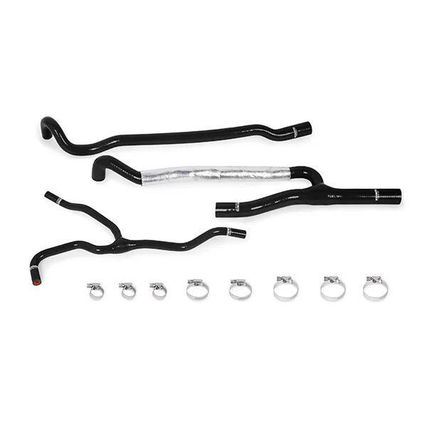 Silicone Ancillary Hose Kit, Black, fits Chevrolet Camaro SS 2016-2024
