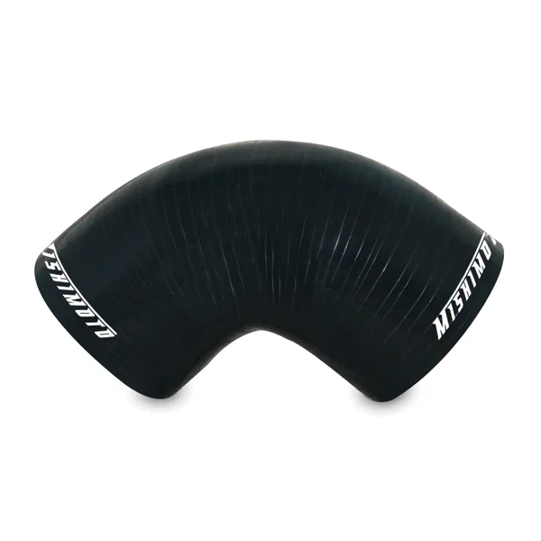 90-Degree Coupler, Black, Silicone, 3.00in