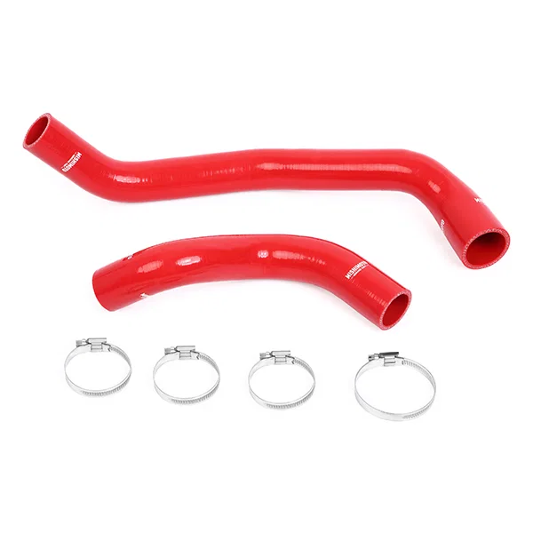 Silicone Radiator Hose Kit, Red, Silicone, fits Nissan Skyline R32 GTR 1989-1994