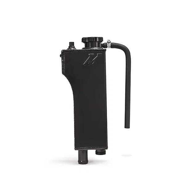 Aluminum Coolant Expansion Tank, Black, fits BMW E36 1992-1999