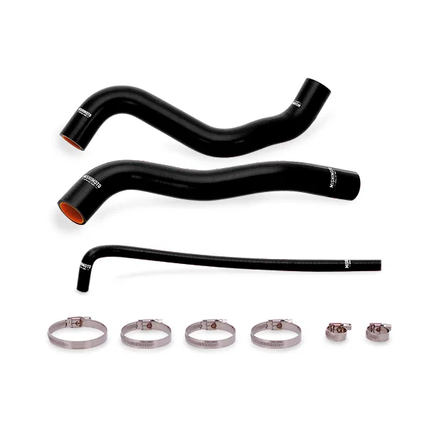 Silicone Coolant Hose Kit, Black, fits Chevy Camaro SS 2012-2015