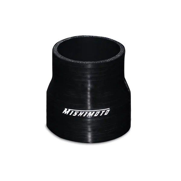 Straight Transition Coupler, Black, Silicone, 2.25in to 2.50in