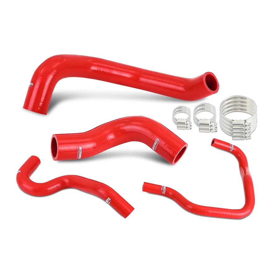 Silicone Radiator Hose Kit, Red, fits Nissan Z 2023+
