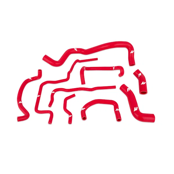 Silicone Hose Kit, Red, fits Volkswagen Golf 1.8T 1999-2005