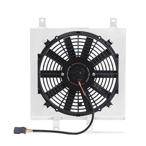 Performance Aluminum Fan Shroud Kit, Polished, fits Honda Civic 1992-2000