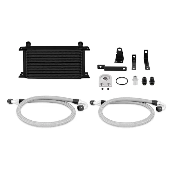 Oil Cooler Kit, Black, fits Honda S2000 2000-2009
