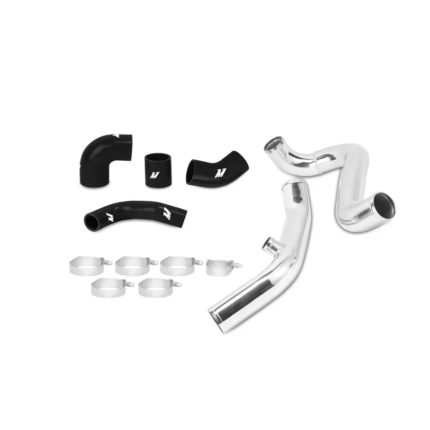 Intercooler Pipe Kit, Black, Upper, fits Mitsubishi Lancer Evo 7/8/9 2001-2007
