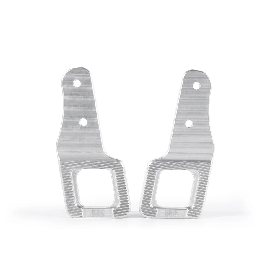 Front Lower Borne Off-Road BNTH-F150-17N Billet Tow Hooks, Natural, fits Ford F-150 Raptor 2017+