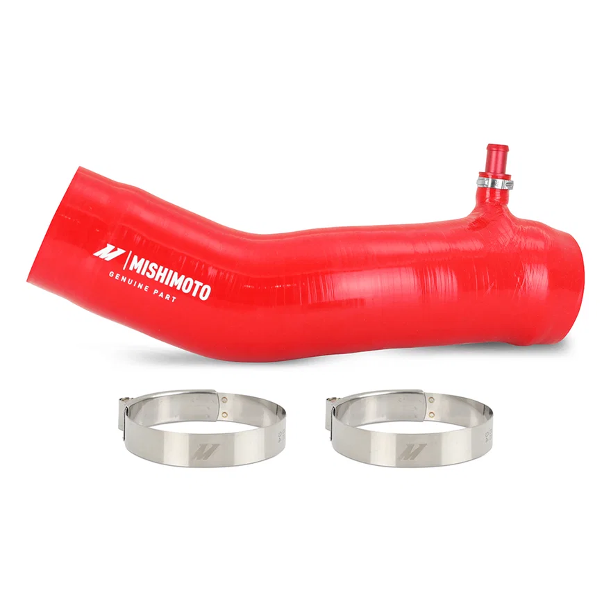 Silicone Induction Hose, Red, fits Toyota Tacoma 3.5L 2016-2023