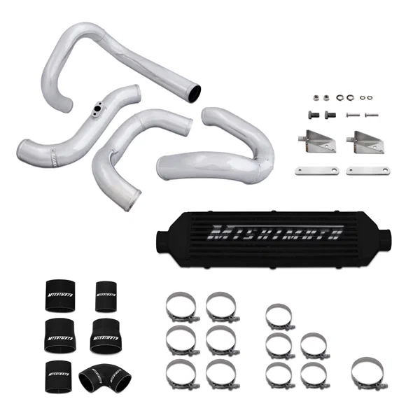 Intercooler Kit, Black/Silver, fits Hyundai Genesis 2.0T 2010-2012