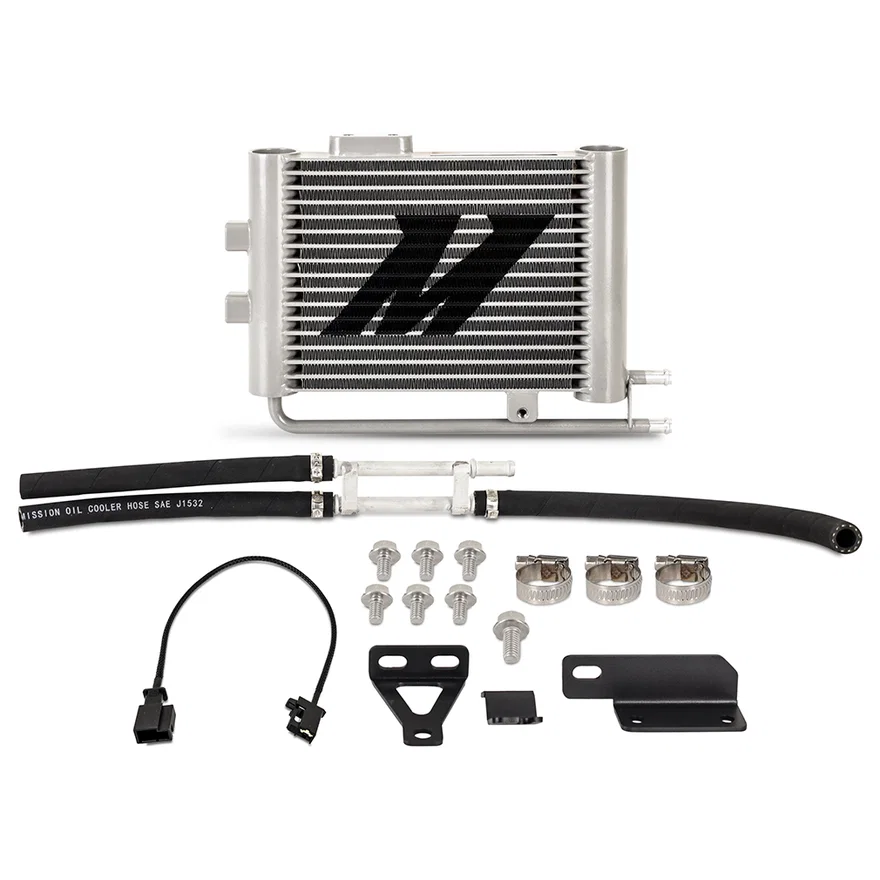 Transmission Cooler, Silver, fits Toyota FJ Cruiser 2007-2014