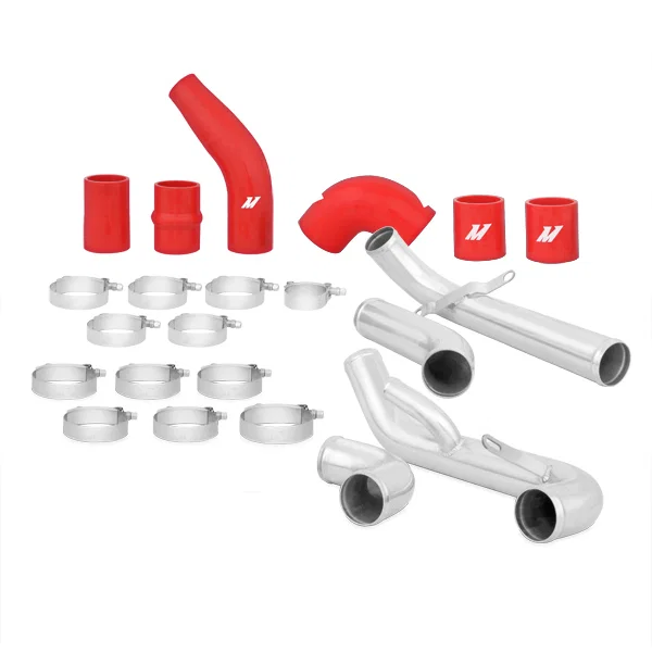 Intercooler Pipe Kit, Red, fits Mitsubishi Lancer Evolution X 2008-2015