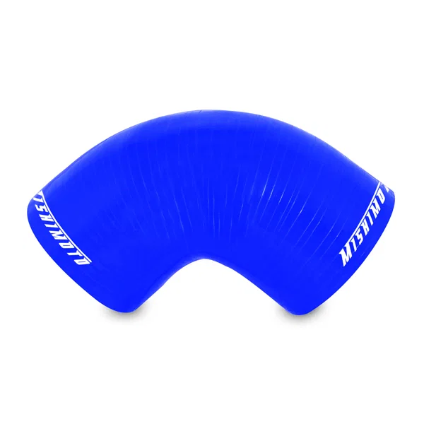 90-Degree Coupler, Blue, Silicone, 3.00in
