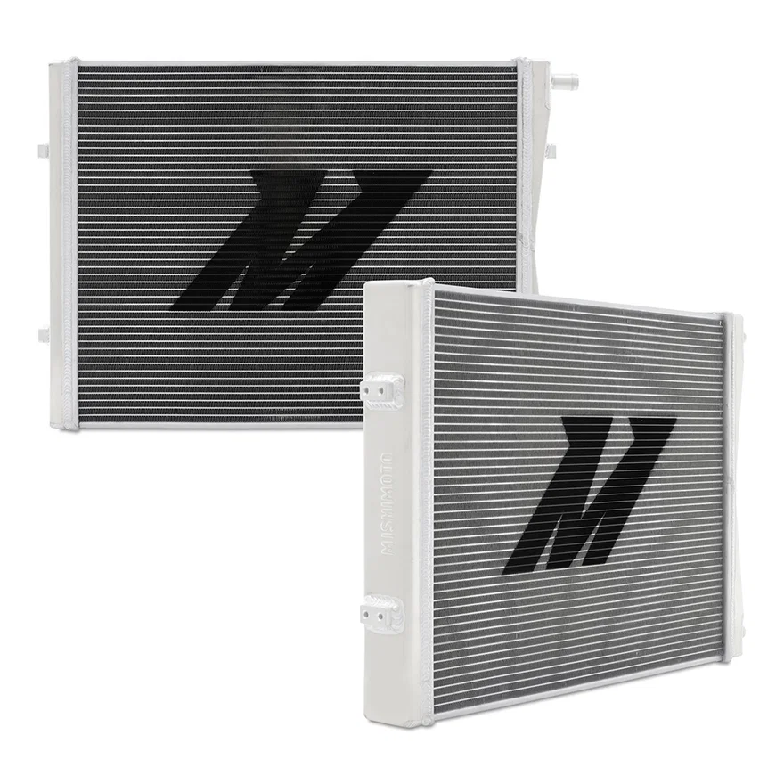 Air-to-Water Heat Exchanger, Dual Pass 19.68in x 15.98in x 1.88in Core, 1000HP