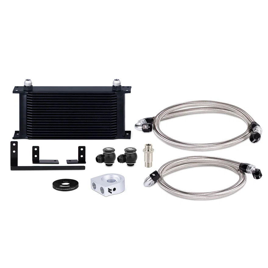 Oil Cooler Kit, Black, fits Mazda Miata 2019+